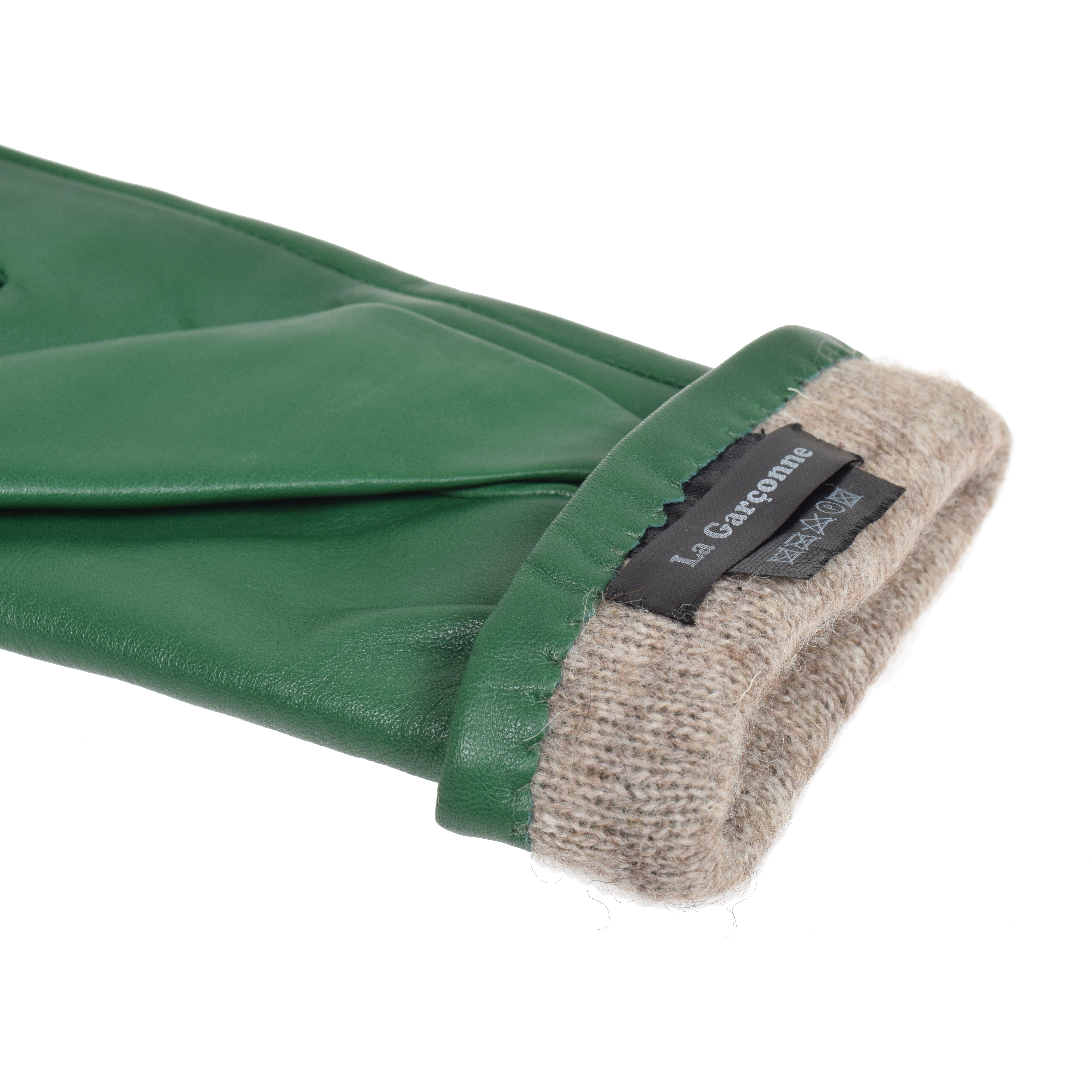 La Garçonne Accessoires Momo Handschuhe Green