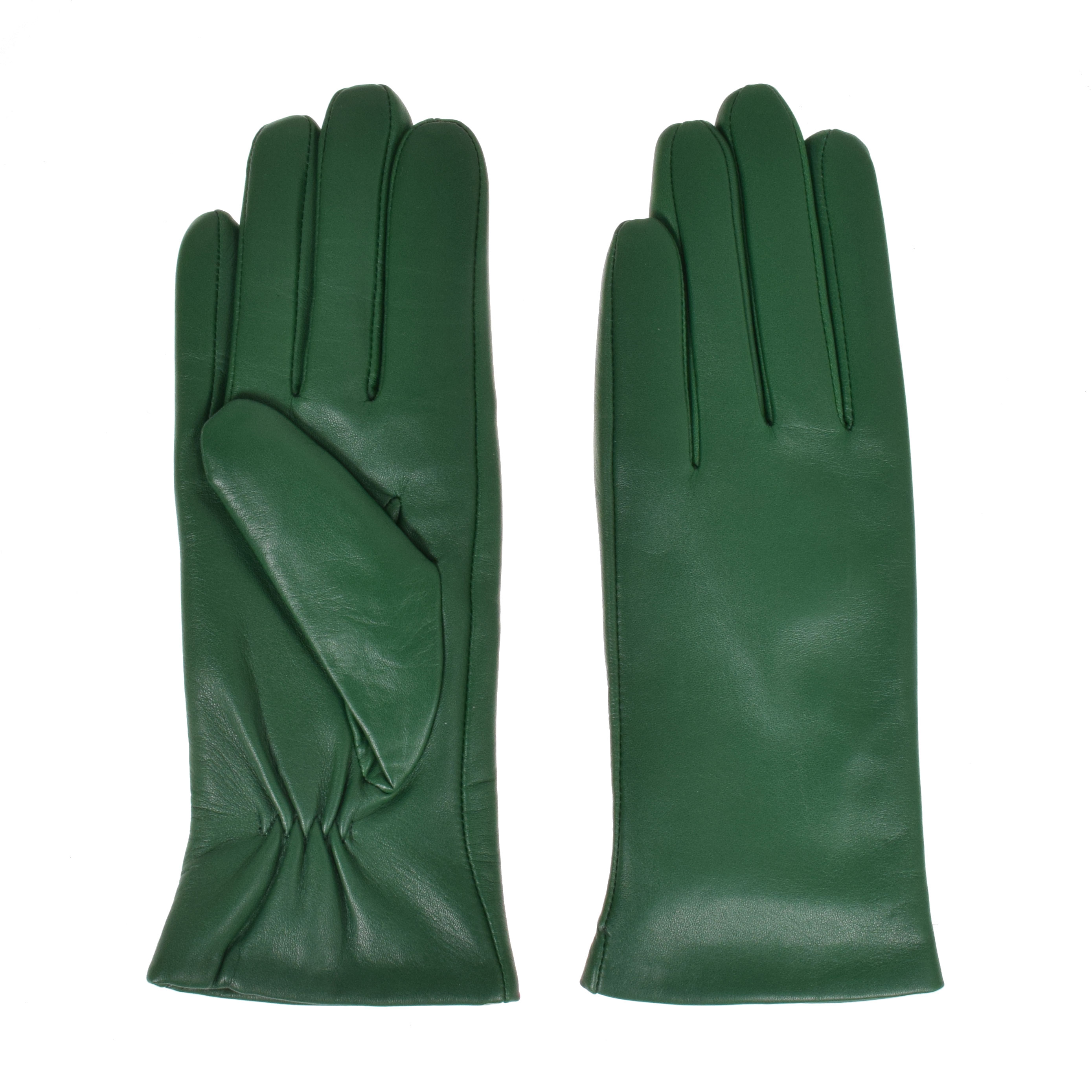 La Garçonne Accessoires Momo La Garçonne Handschuhe Grün vorne hinten