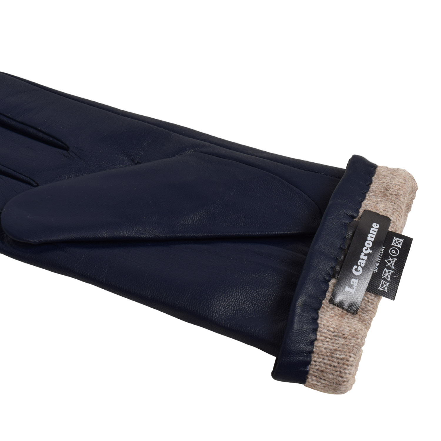 La Garçonne Accessoires Handschuhe Momo Bleu La Garçonne Detail