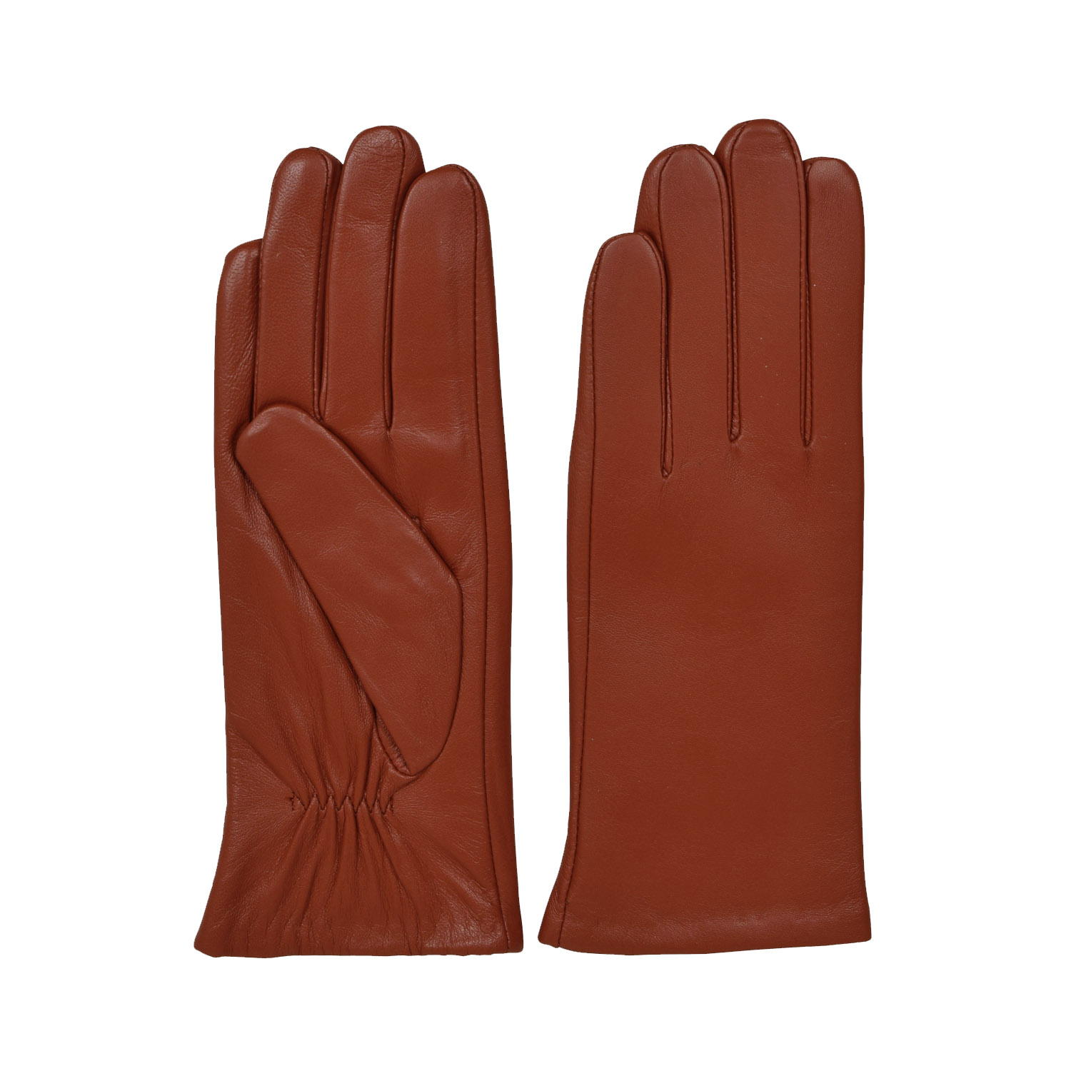 La Garçonne Accessoires Handschuhe Momo Kastanienbraun La Garçonne innen