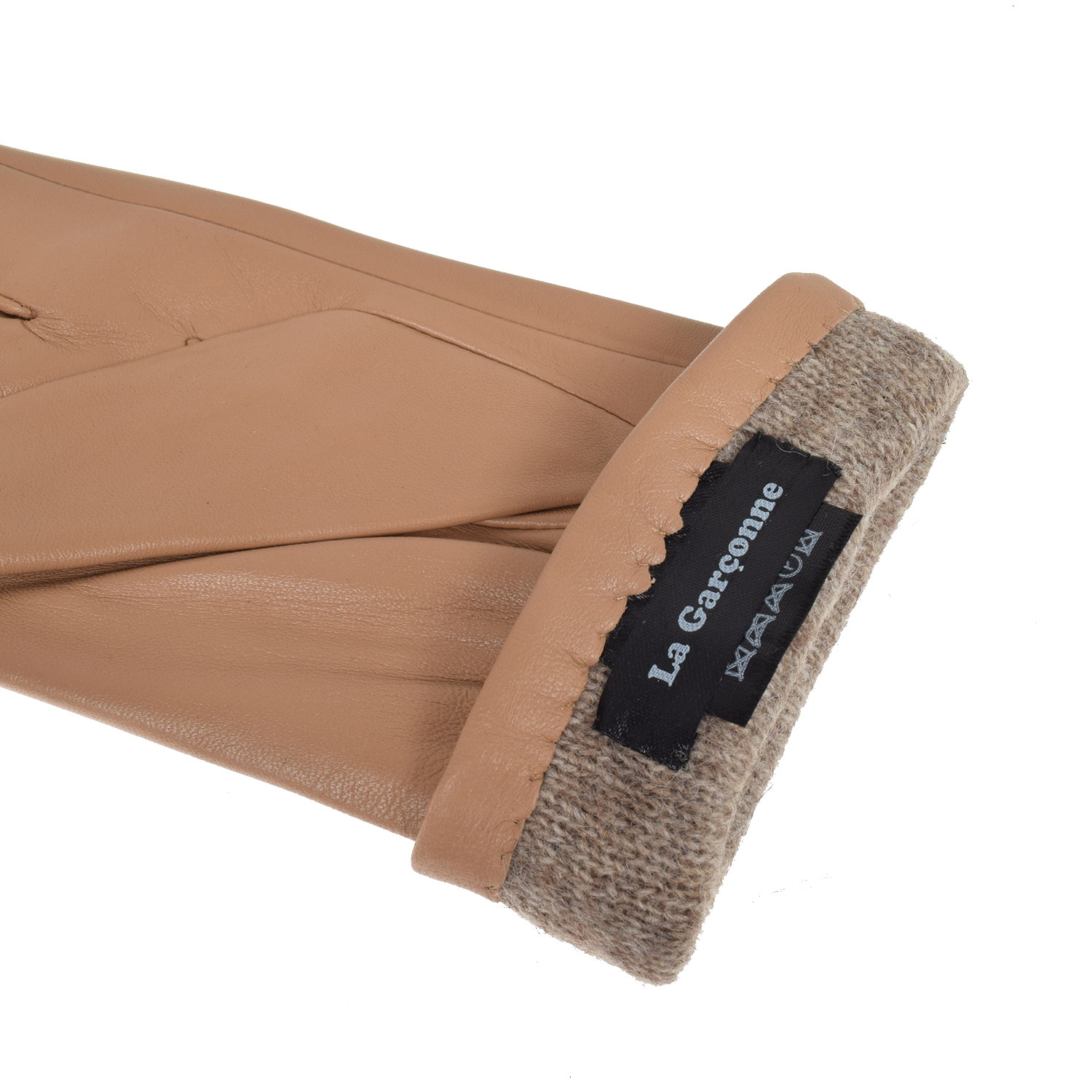 La Garçonne Accessoires Momo Handschuhe Light Brown