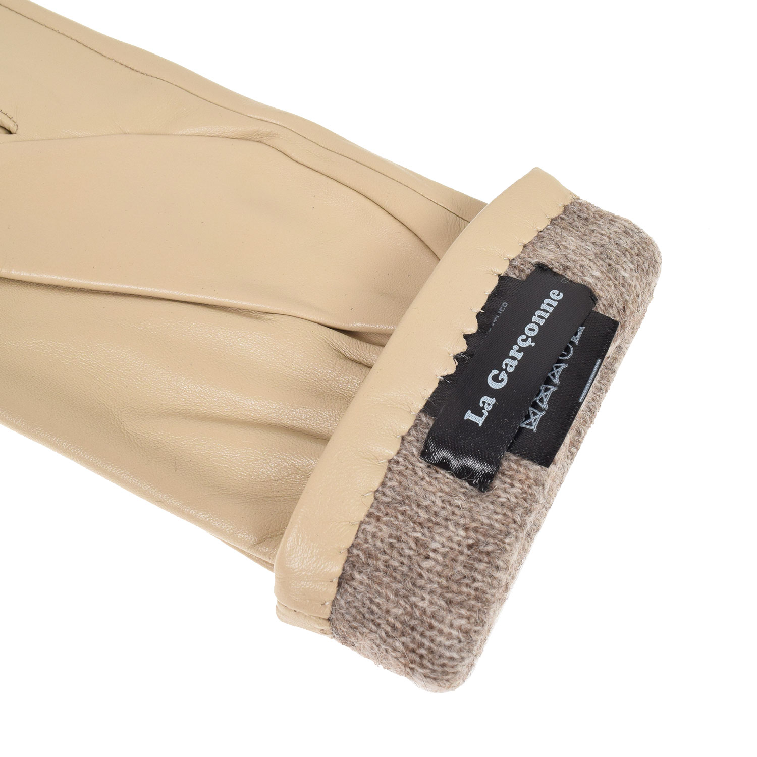 La Garçonne Accessoires Momo La Garçonne Handschuhe Taupe Detail