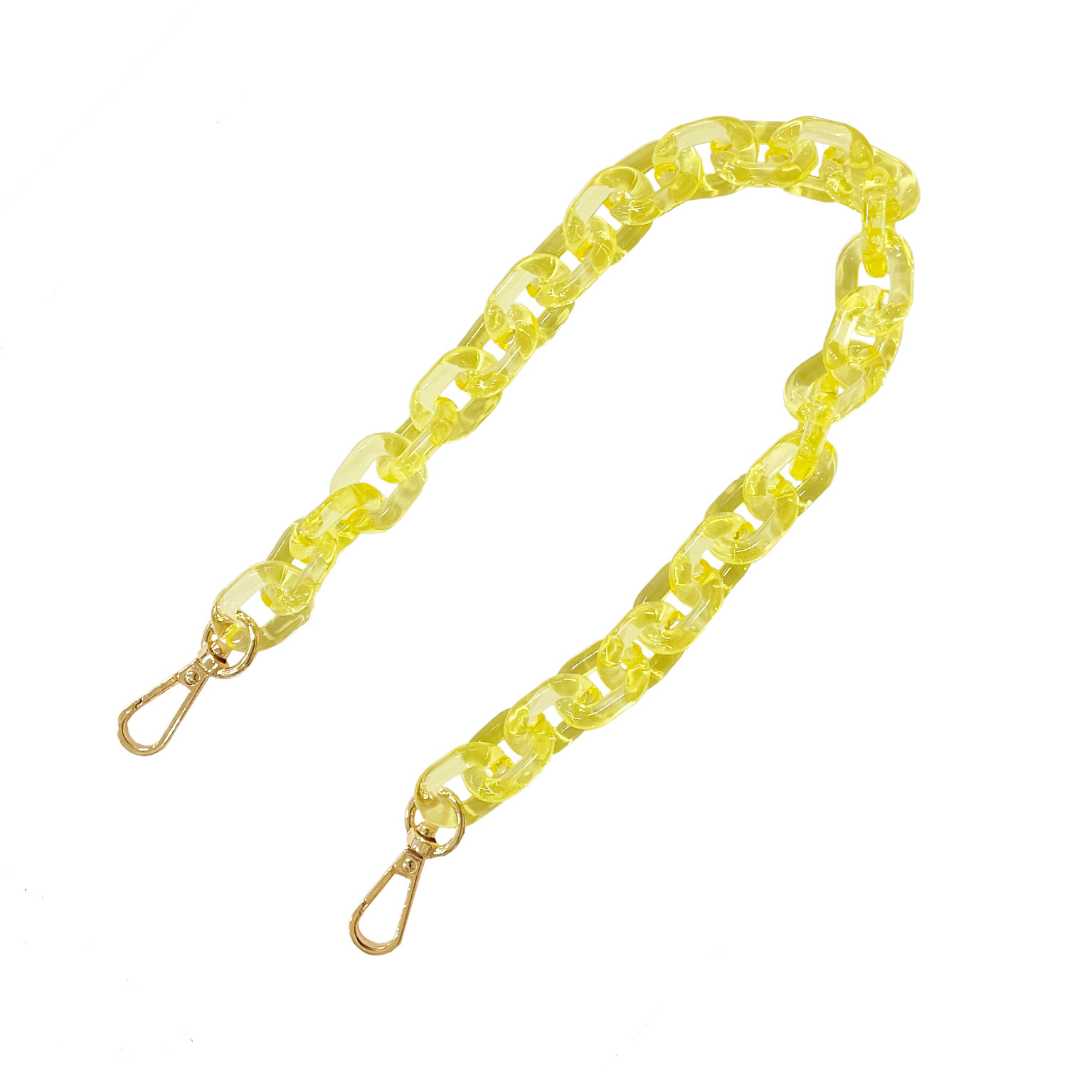 La Garçonne Accessoires Monroe Mini La Garçonne Accessoires Taschenkette gelb