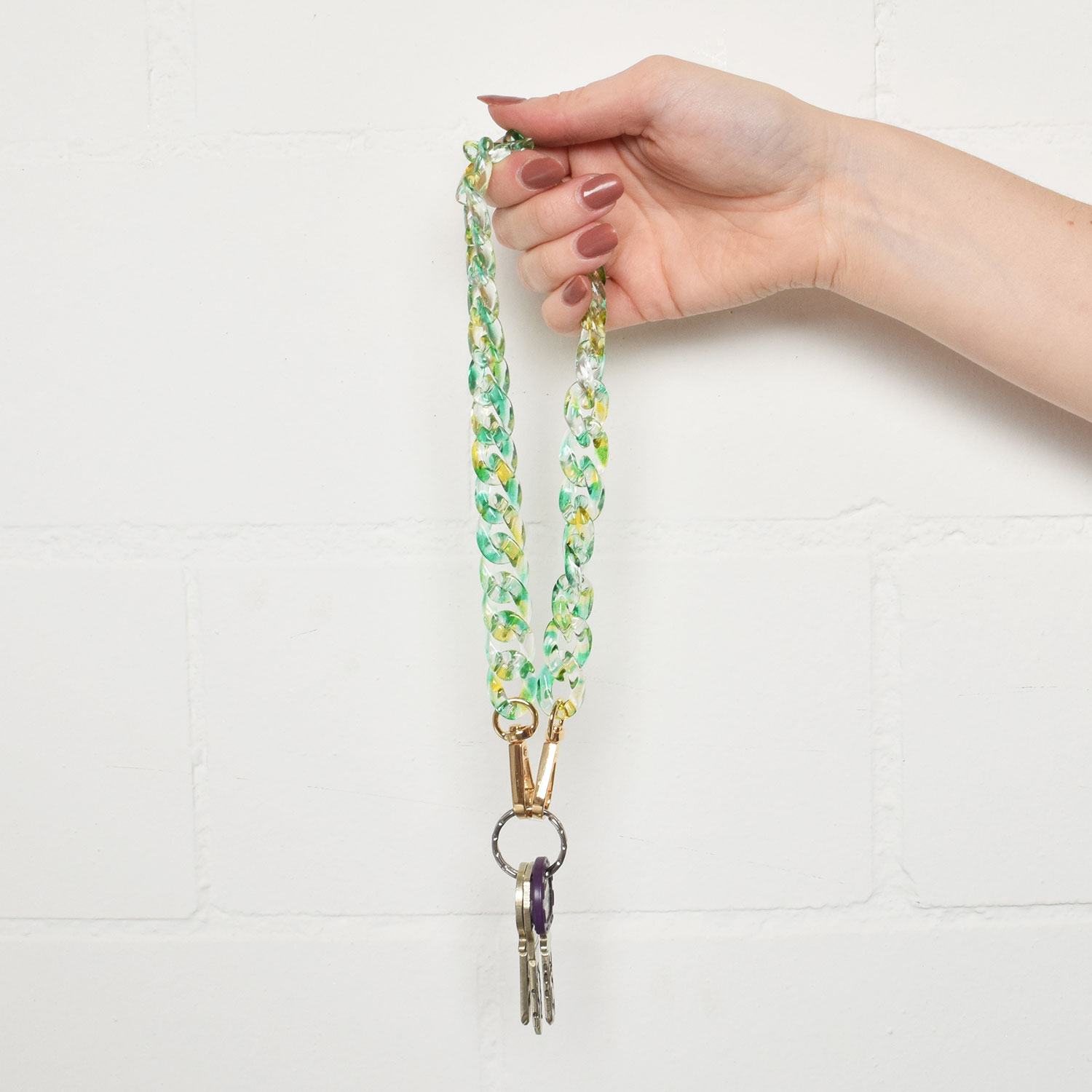 La Garçonne Accessoires Monroe Mini Taschenkette Jungle