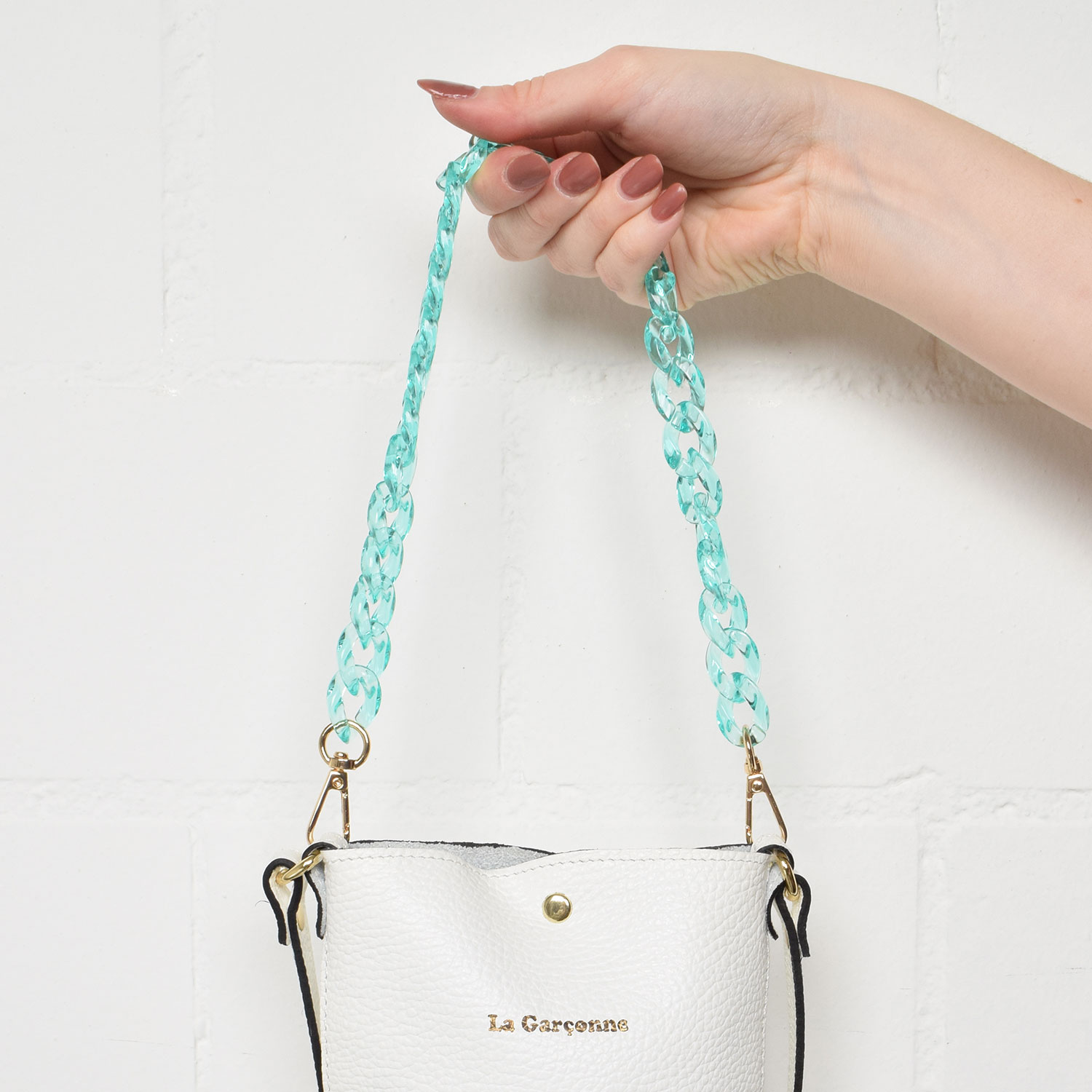 La Garçonne Accessoires Monroe Mini Taschenkette Ocean