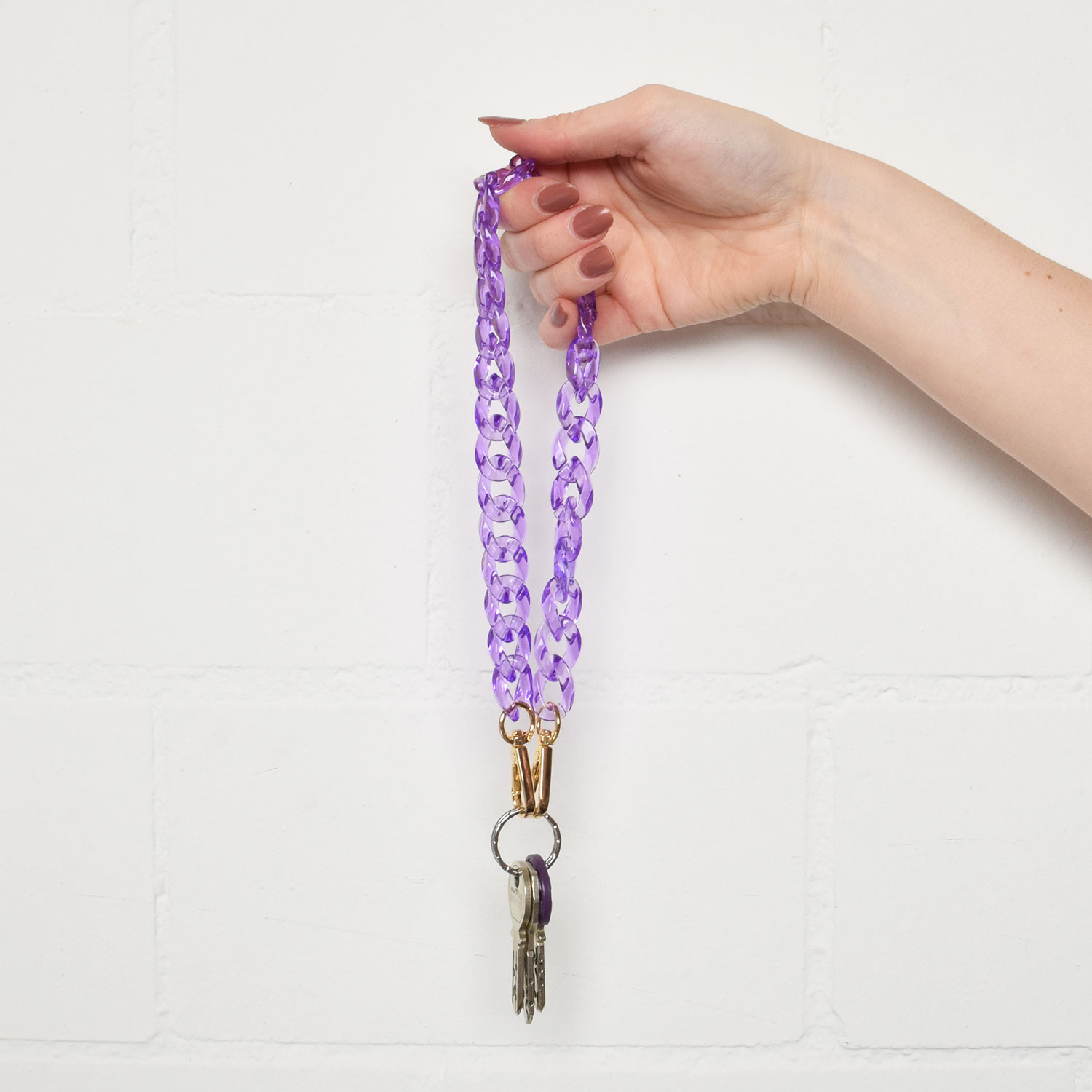 La Garçonne Accessoires Monroe La Garçonne Taschenkette Violett