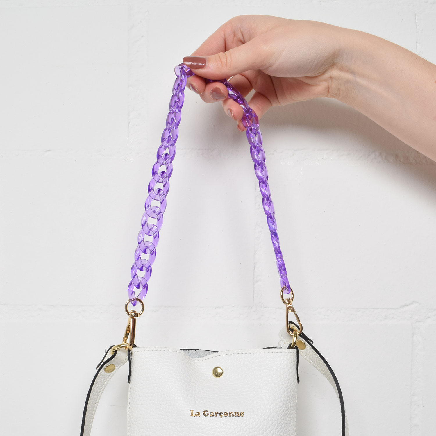 Monroe Mini Taschenkette Purpur