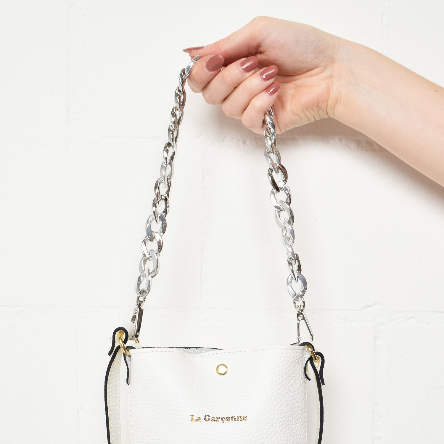 Monroe Mini Taschenkette Silver