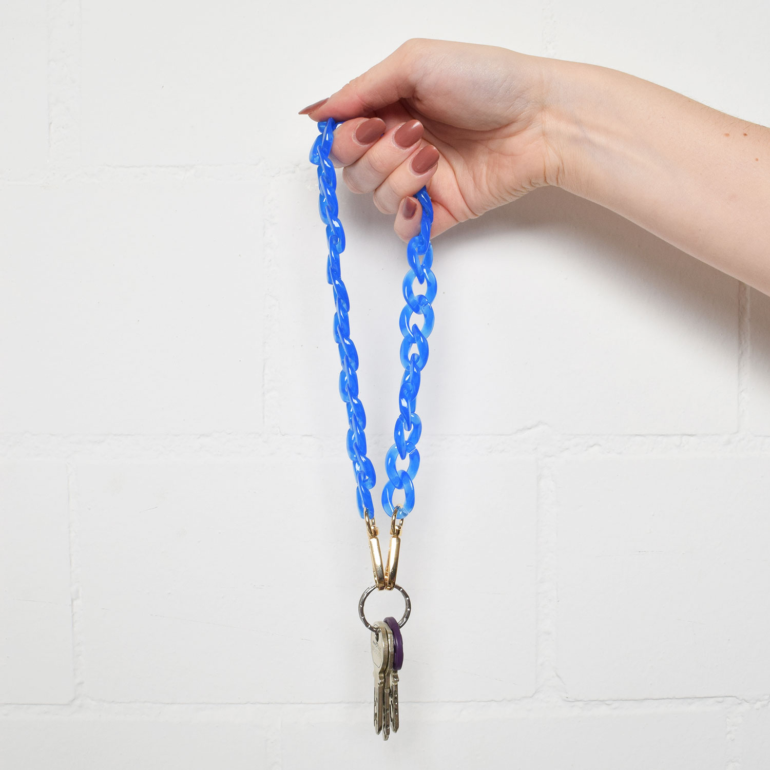 La Garçonne Accessoires Monroe Mini Taschenkette Skyblue