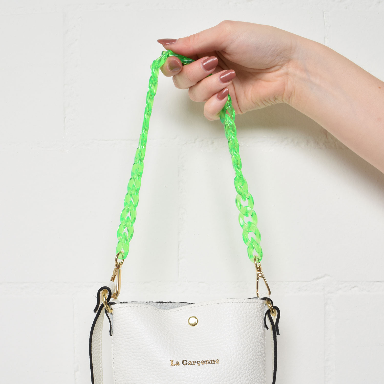 La Garçonne Accessoires Monroe Mini Taschenkette Toxic