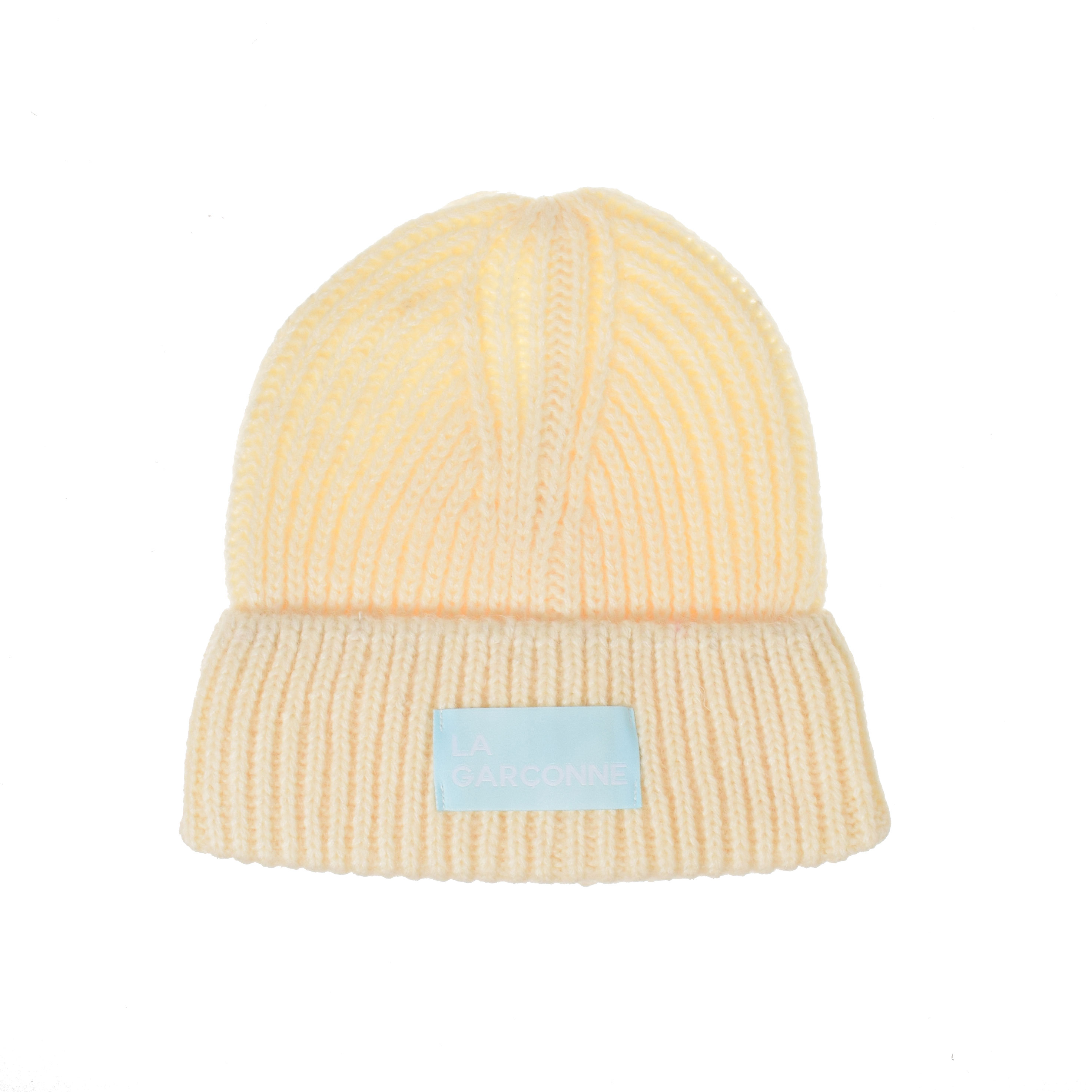 La Garçonne Accessoires Mont Blanc La Garçonne Beanie creme vorne