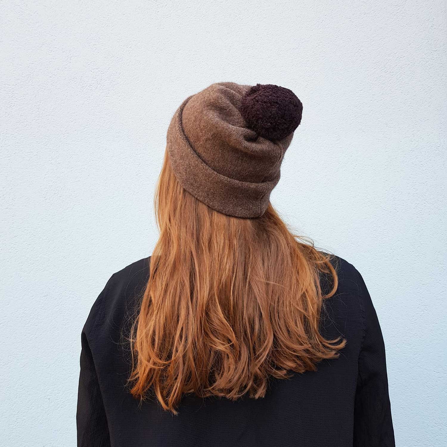 La Garçonne Accessoires Wollmütze Marron