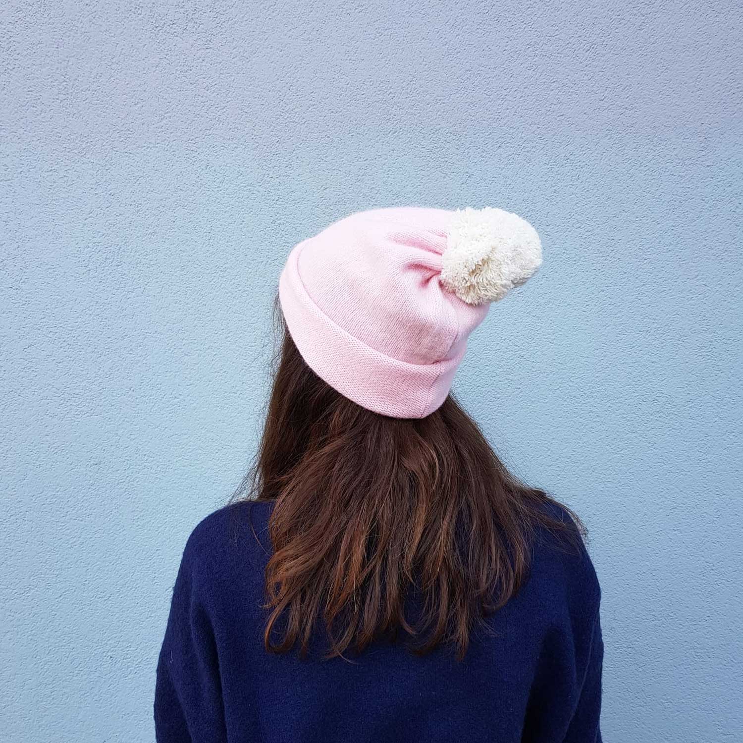 La Garçonne Accessoires Wollmütze Rosa