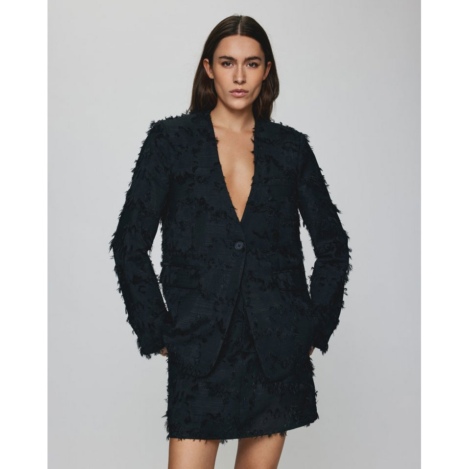 MSCH Copenhagen Augustina Blazer in Schwarz von MSCH Copenhagen Model vorne