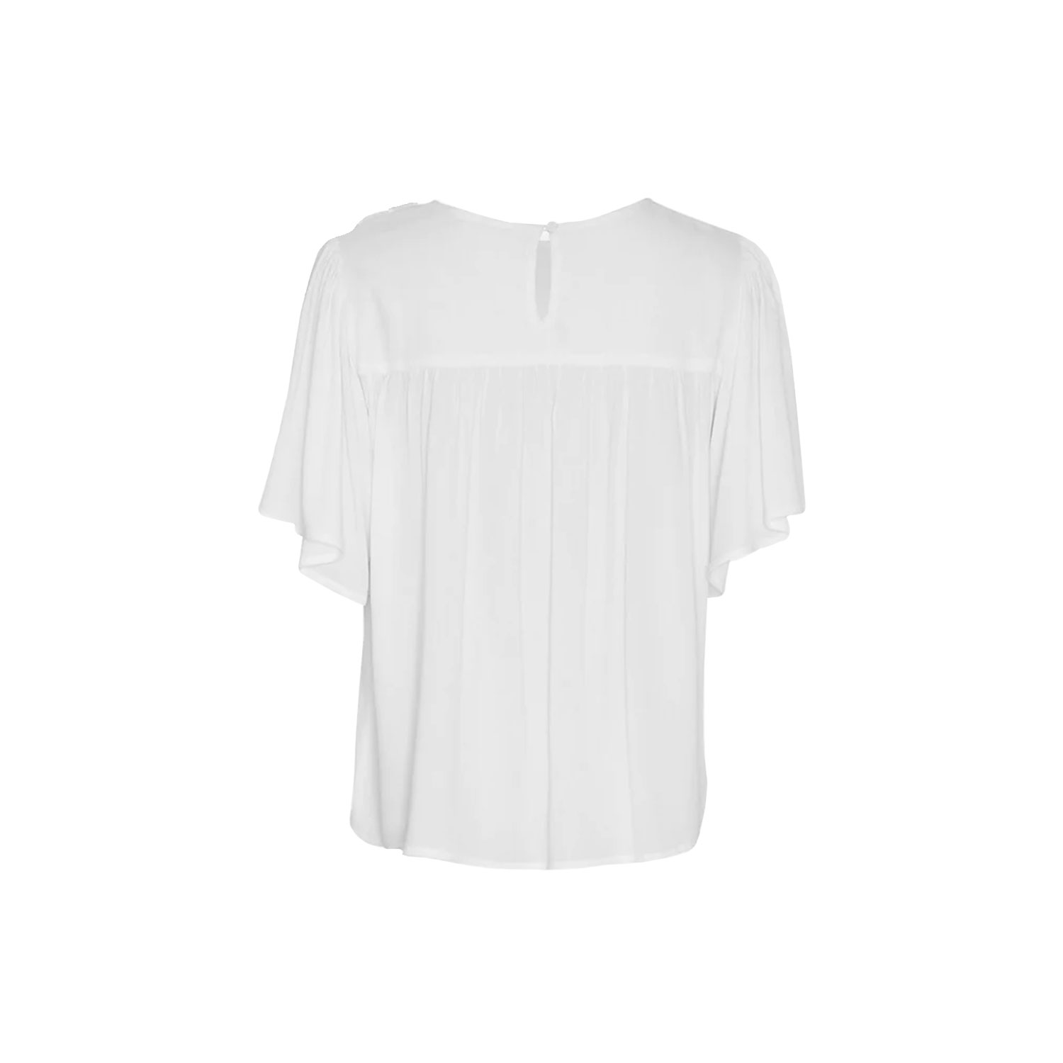 MSCH Copenhagen Carlya MSCH Copenhagen Bluse weiss hinten