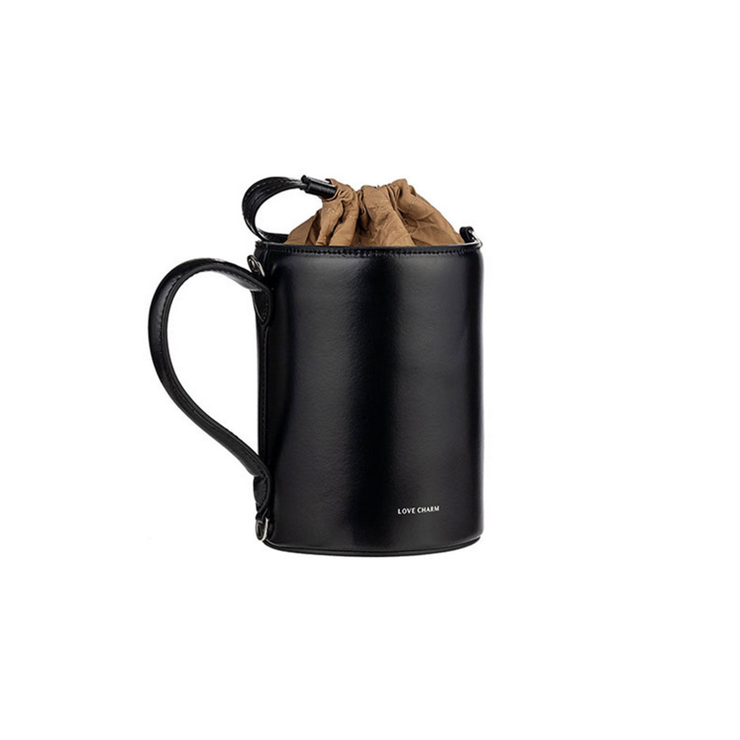 Love Charm Mug Tasche Black