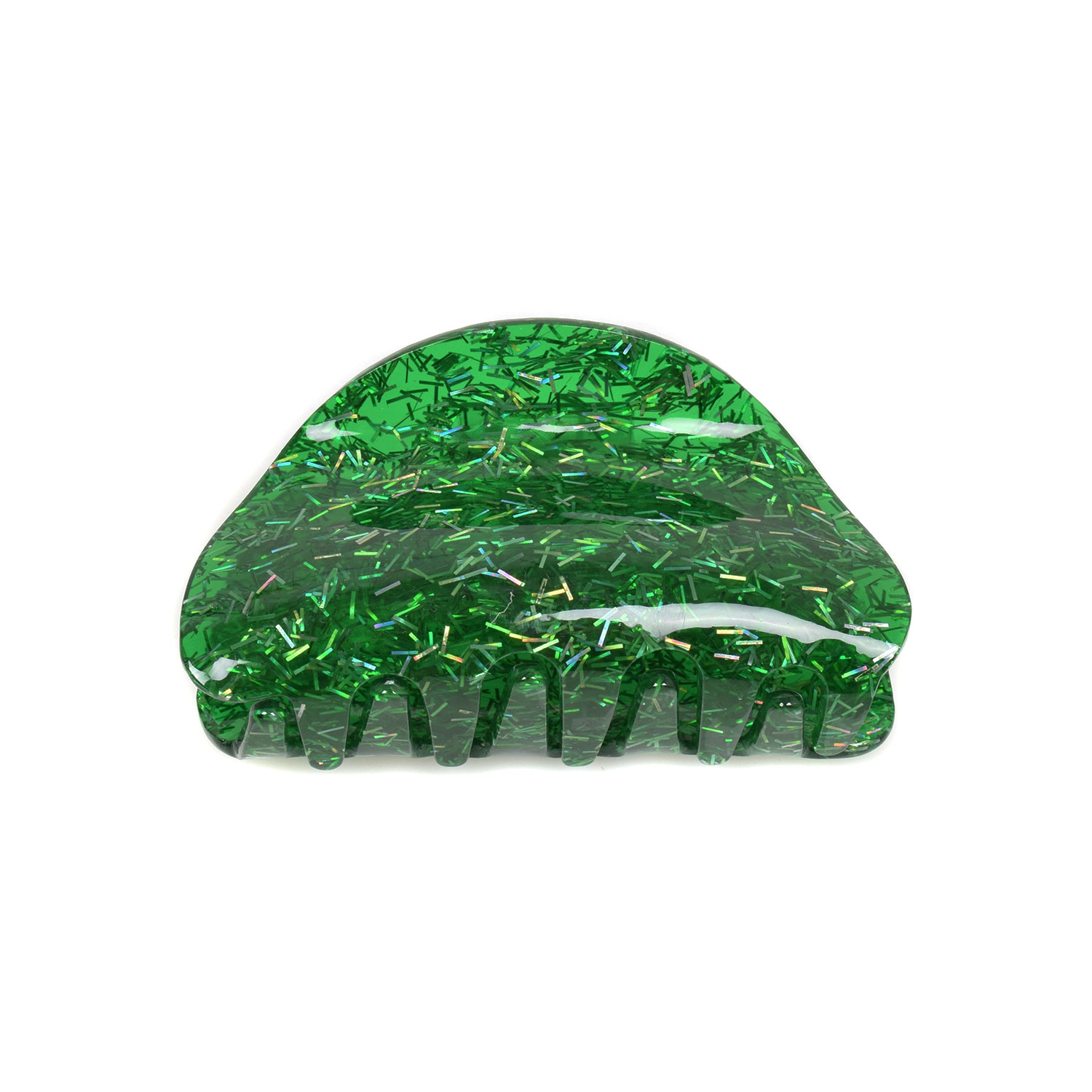 Haarklammer Multisparkle Grün