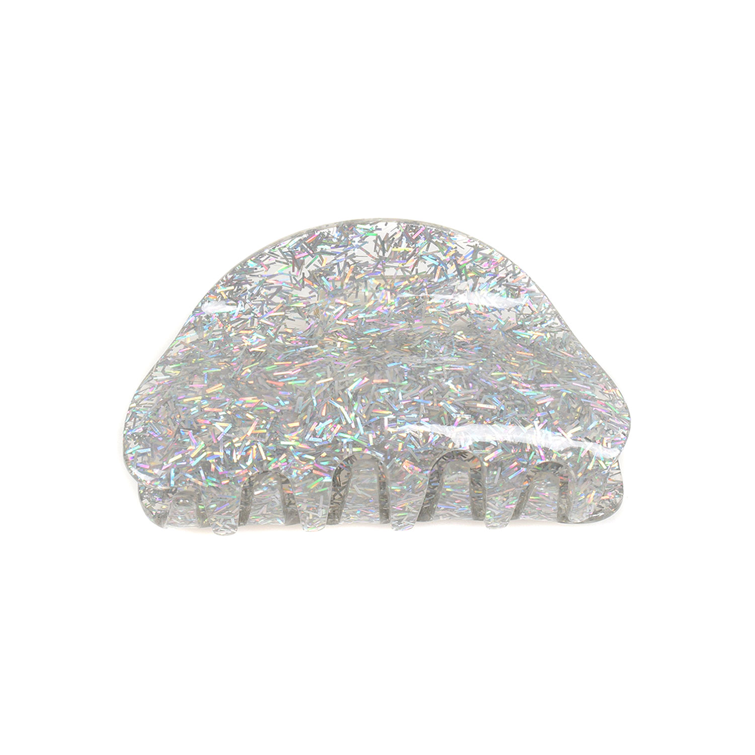 Haarklammer Multisparkle Silber