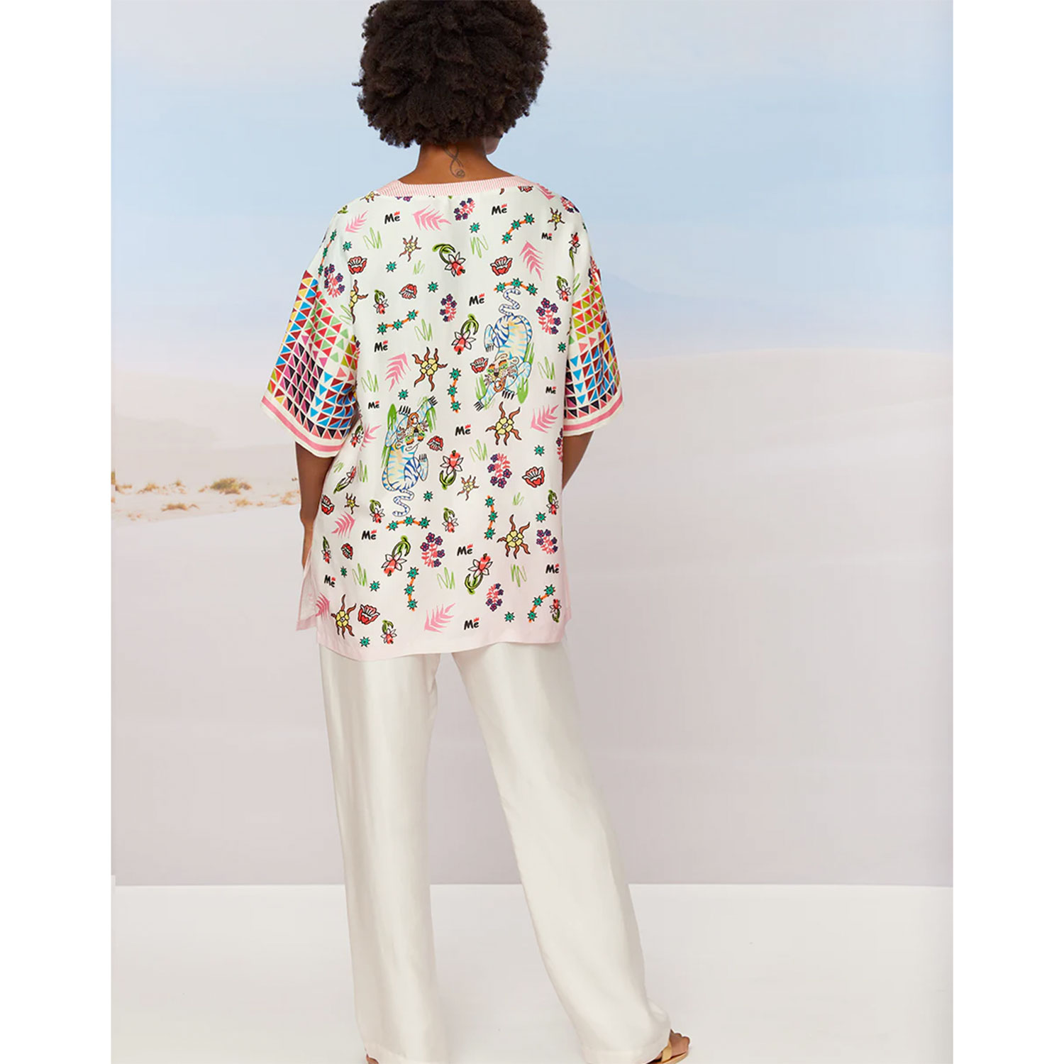 Me369 Murphy Bluse Tiger