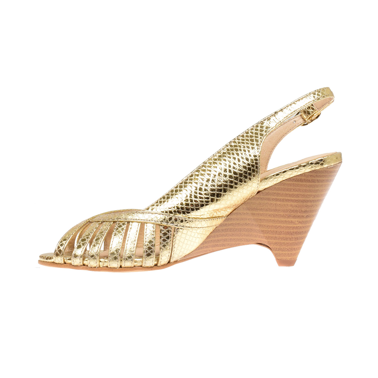 La Garçonne Nadine Absatzschuhe Kilauea Gold 7051