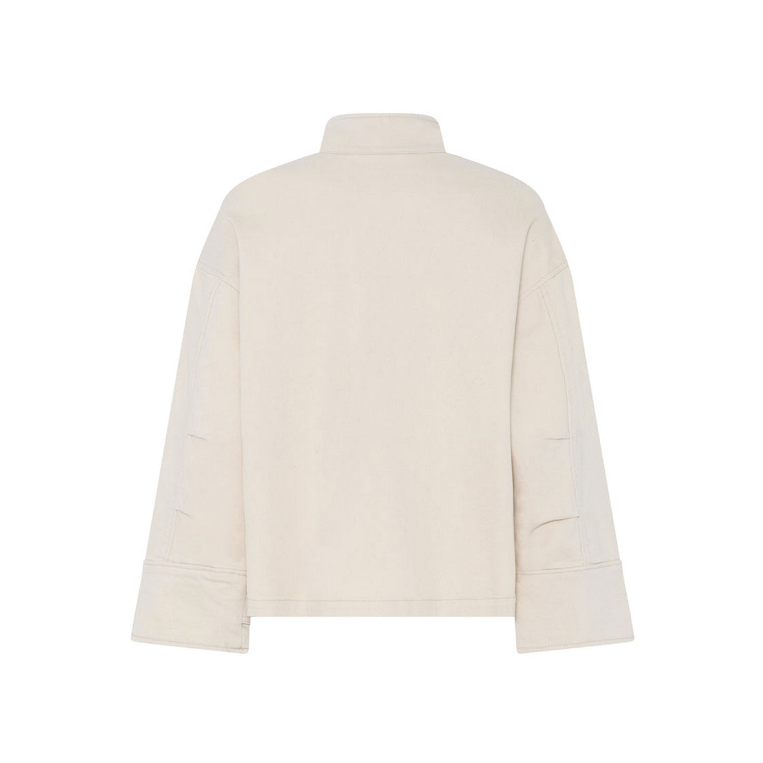 La Rouge Nature Jeansjacke in Ecru von La Rouge hinten