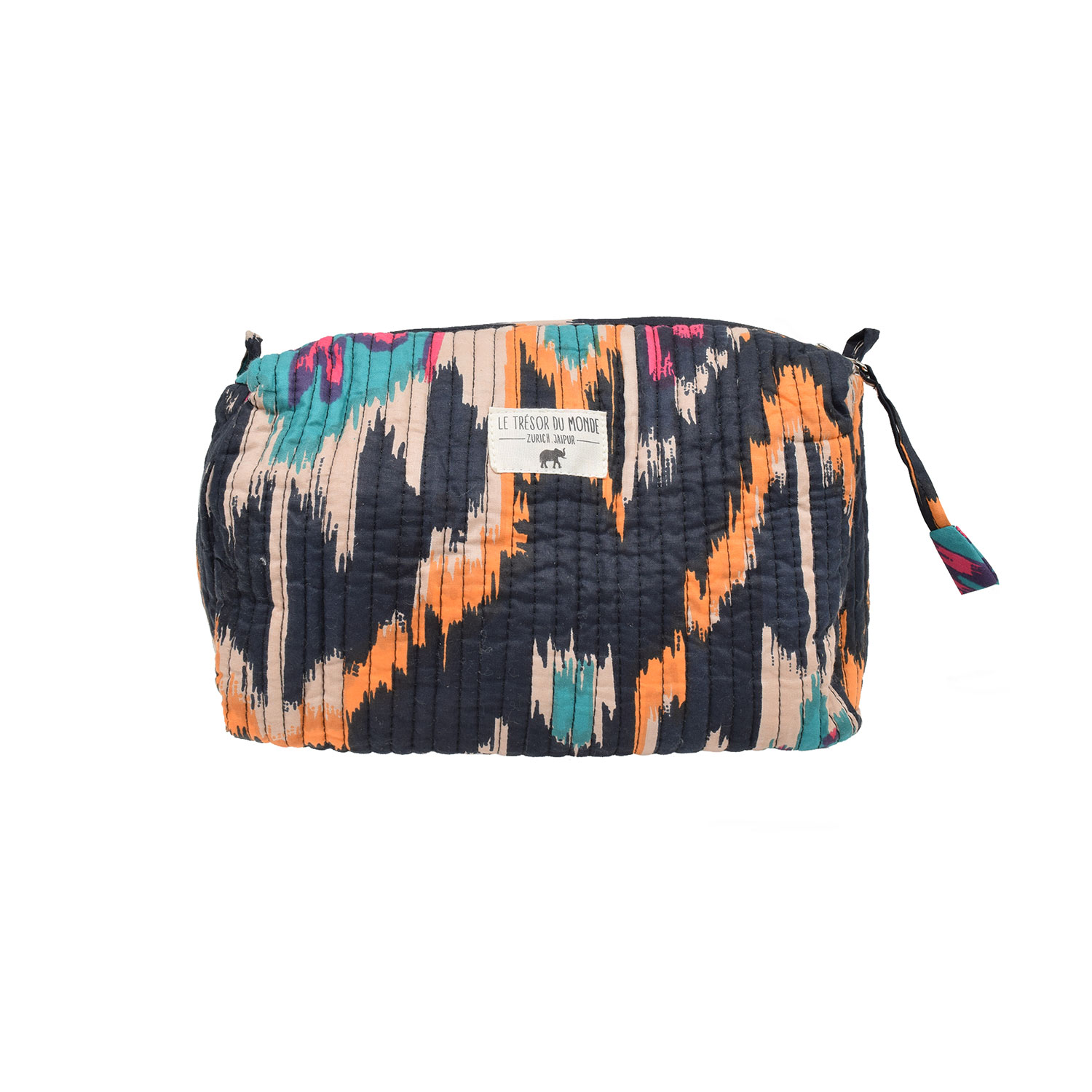 Le Trésor Du Monde Ikat Medium Necessaire Black