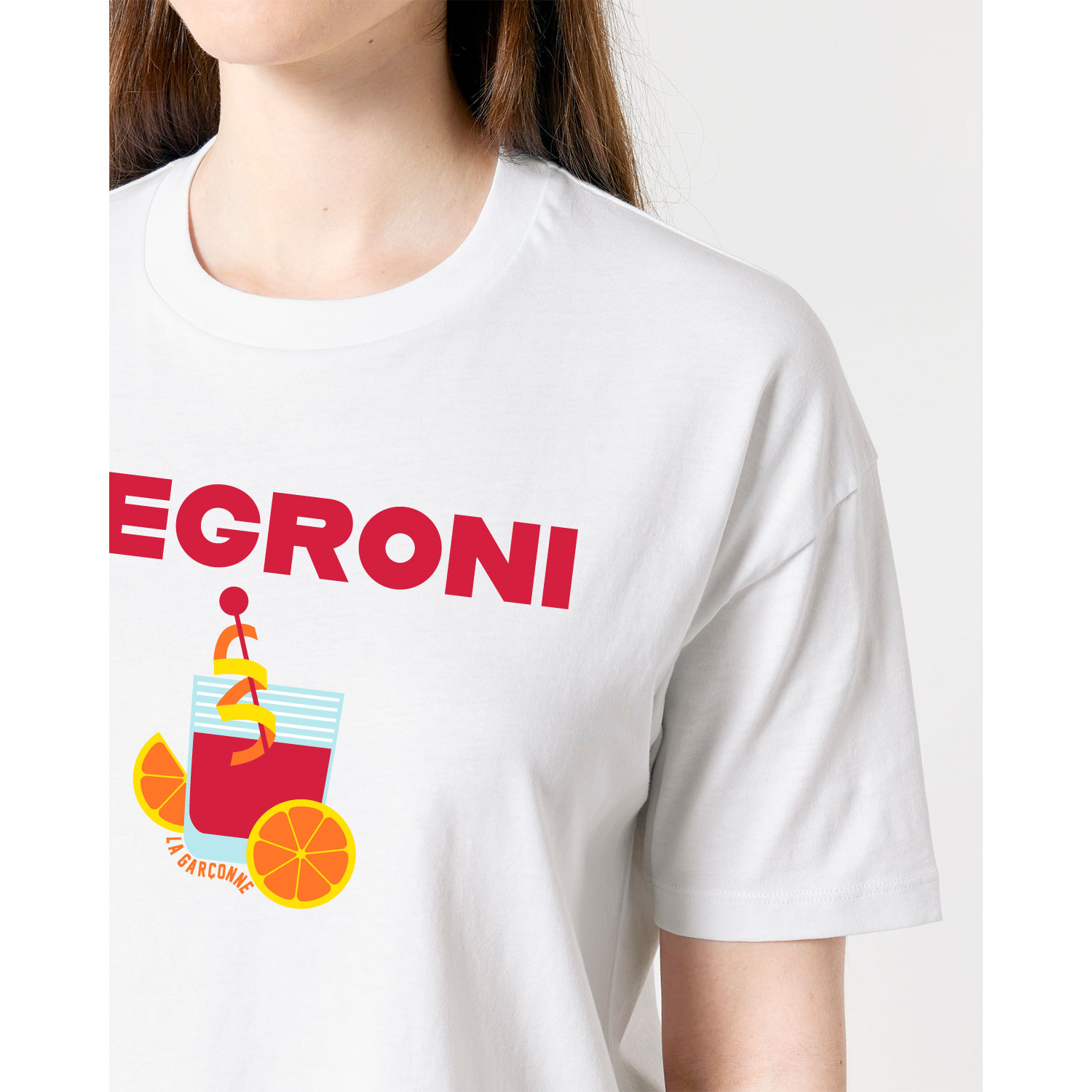 La Garçonne Vetements Negroni Boxy T-Shirt White