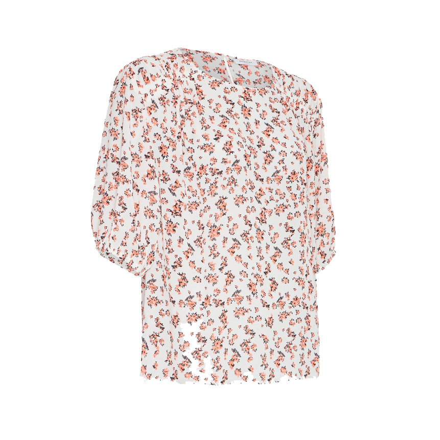 MSCH Copenhagen Neomina Rikkelie MSCH Copenhagen Bluse Blumenmuster Seite