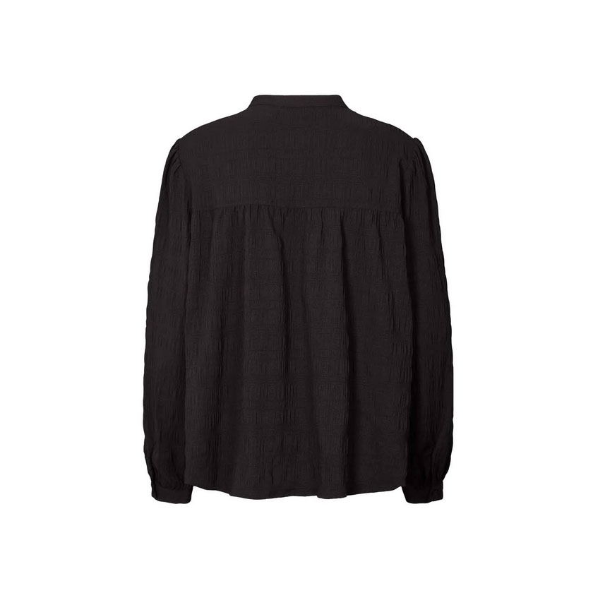 Lolly's Laundry Nicky Lollys Laundry Bluse schwarz hinten
