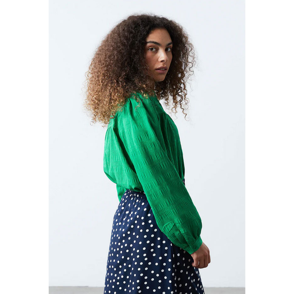 Lolly's Laundry Nicky Bluse Green
