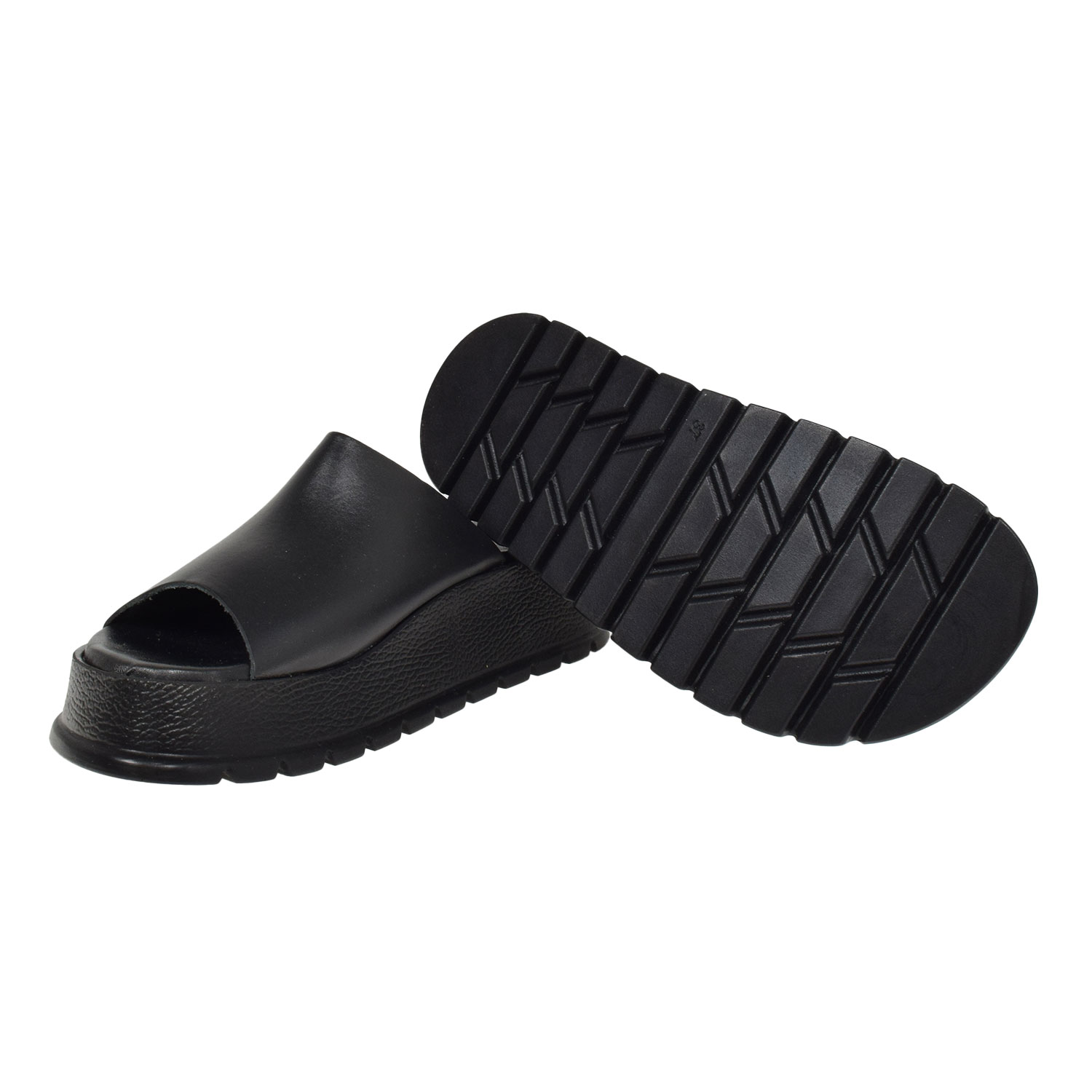 La Garçonne Nisa Sandale Negro