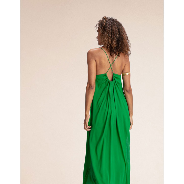 Karma Koma Noa Karma Koma Kleid Grün Model hinten