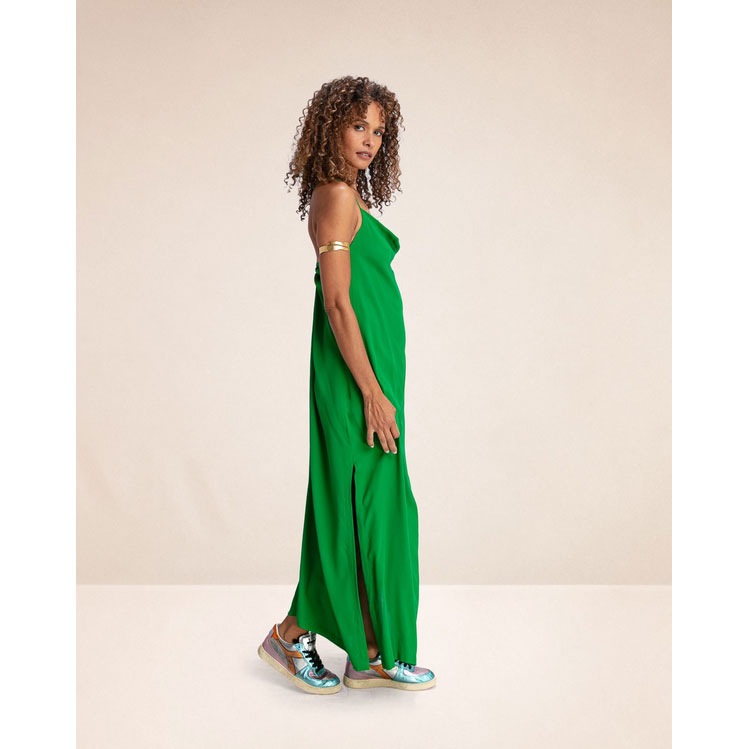 Karma Koma Noa Karma Koma Kleid Grün Model seitlich