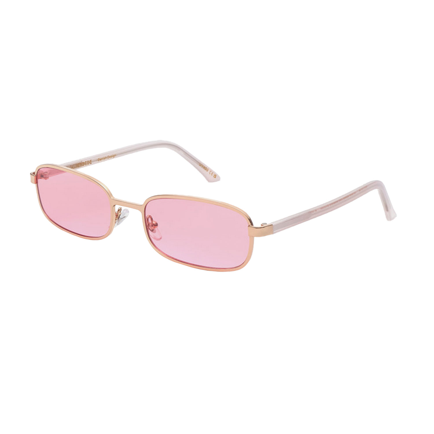 A.Kjaerbede Noah Sonnenbrille Rosegold Galactic Pink
