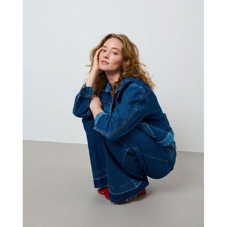 La Rouge Norah Jeanshose Denim Stone Wash