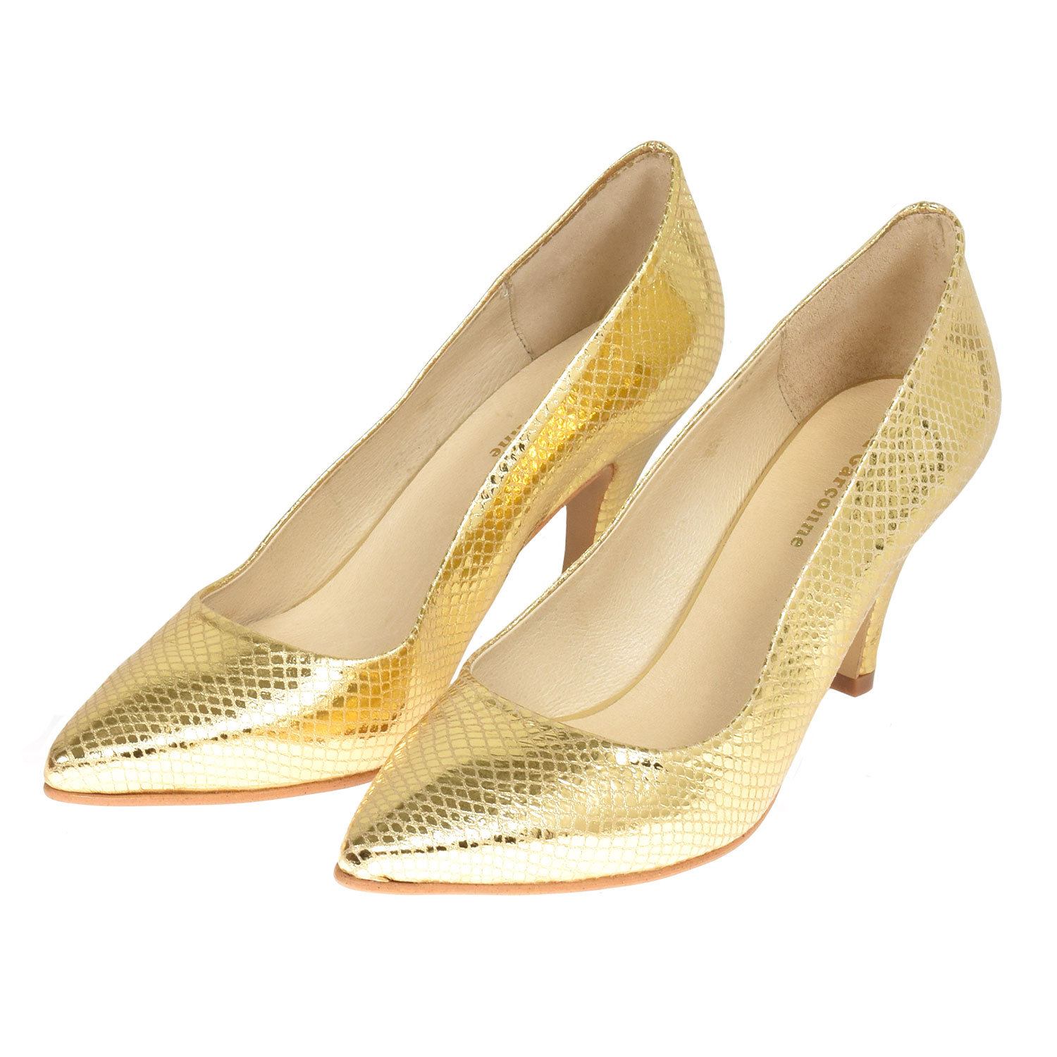 La Garçonne Nouelle Absatzschuhe Kilauea Gold