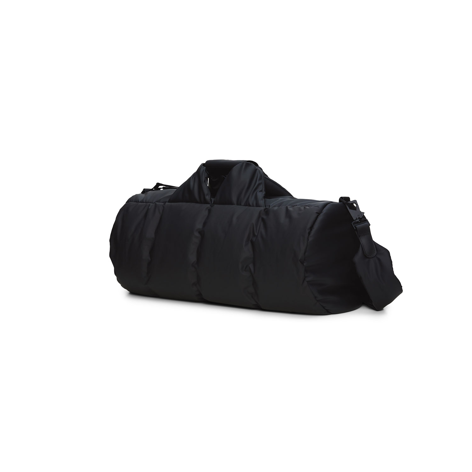 Rains Nyssa Puffer Duffel Tasche Black