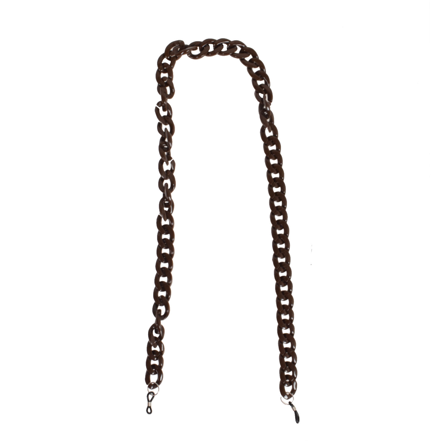 Olivia Brillenkette Dark Brown