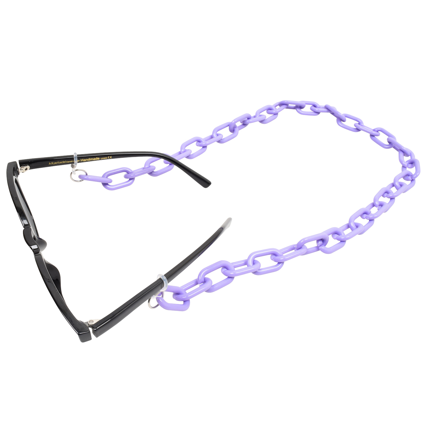 Voila Olivia Brillenkette Lavernder von Voila Packshot mit Brille