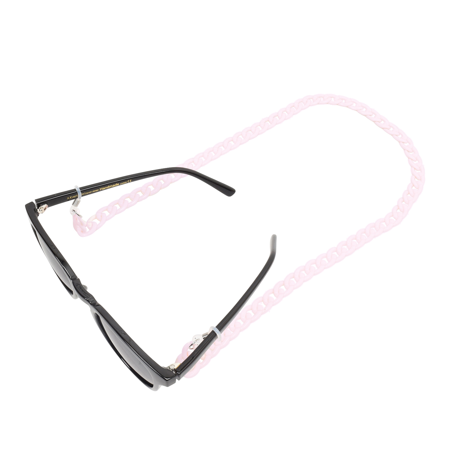 Voila Orely Brillenkette Blush von Voila Packshot mit Brille