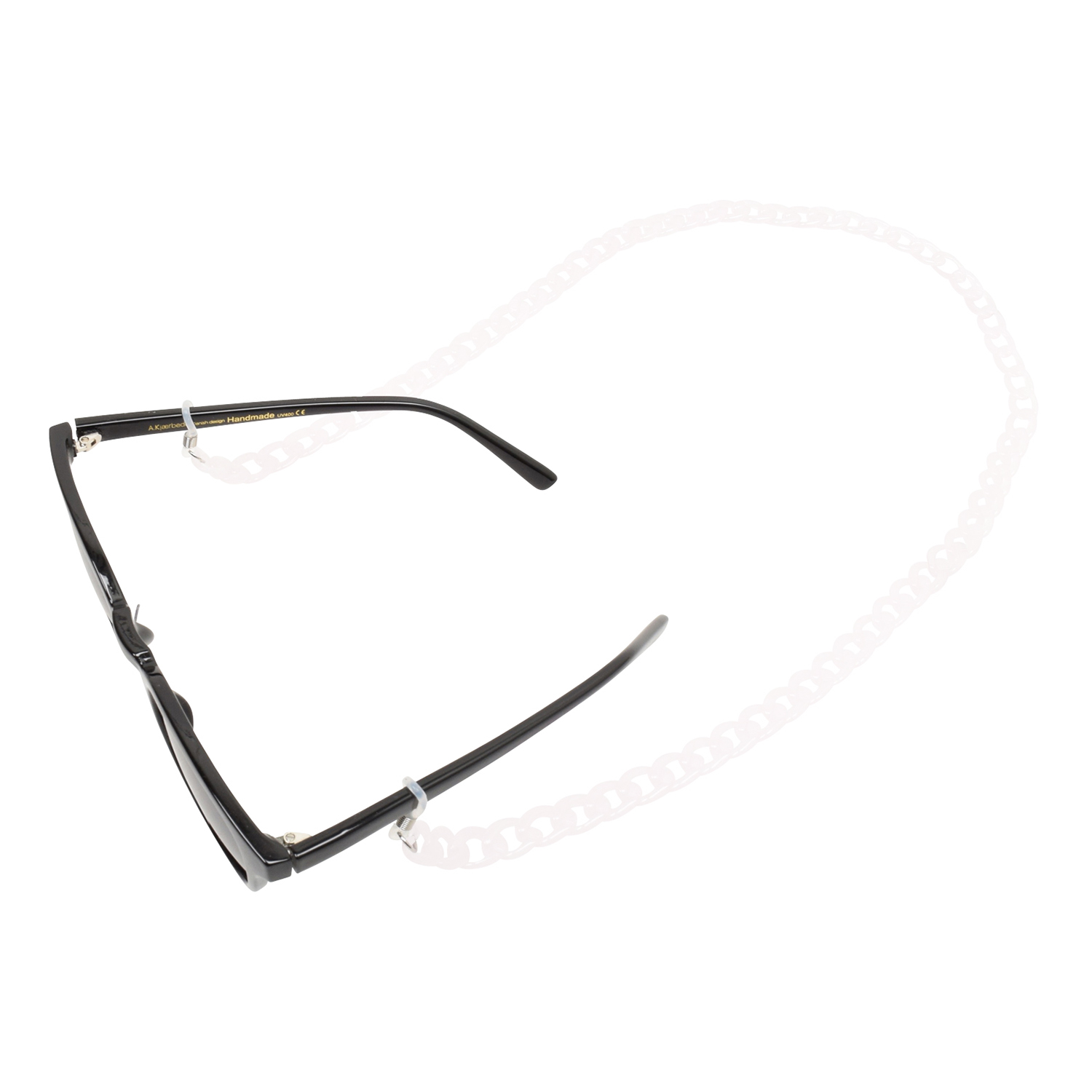 Voila Orely Brillenkette Snow White von Voila Packshot mit Brille