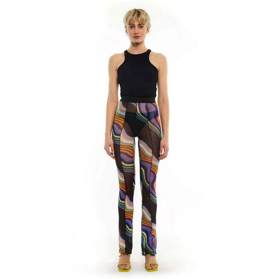 Oval Square Sassy Hose Zikzak