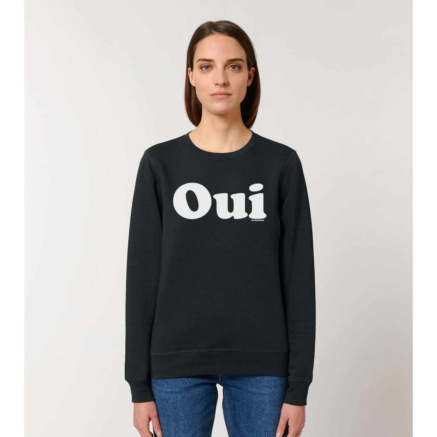 Oui Sweater Black