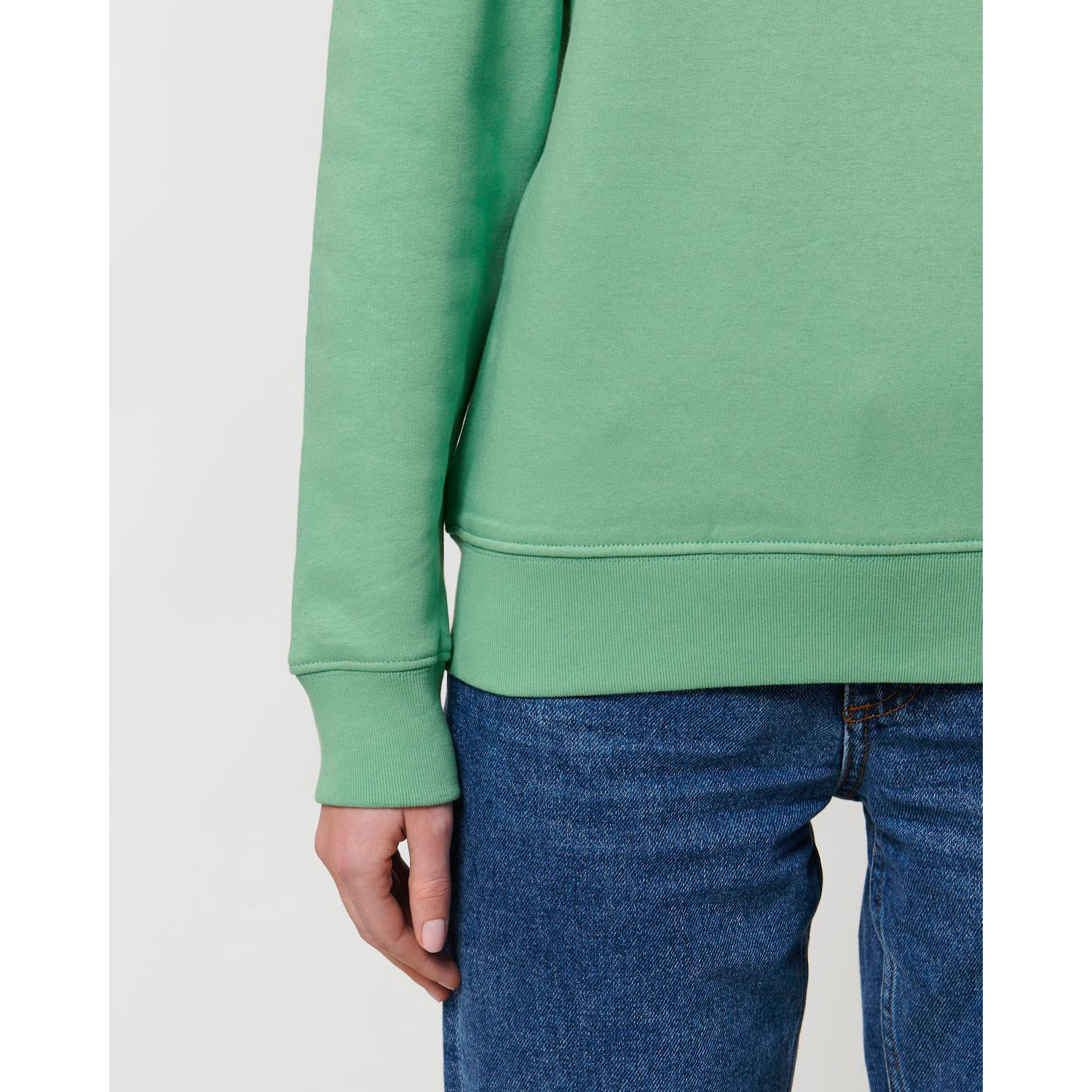 La Garçonne Vetements Oui Sweater Dusty Mint