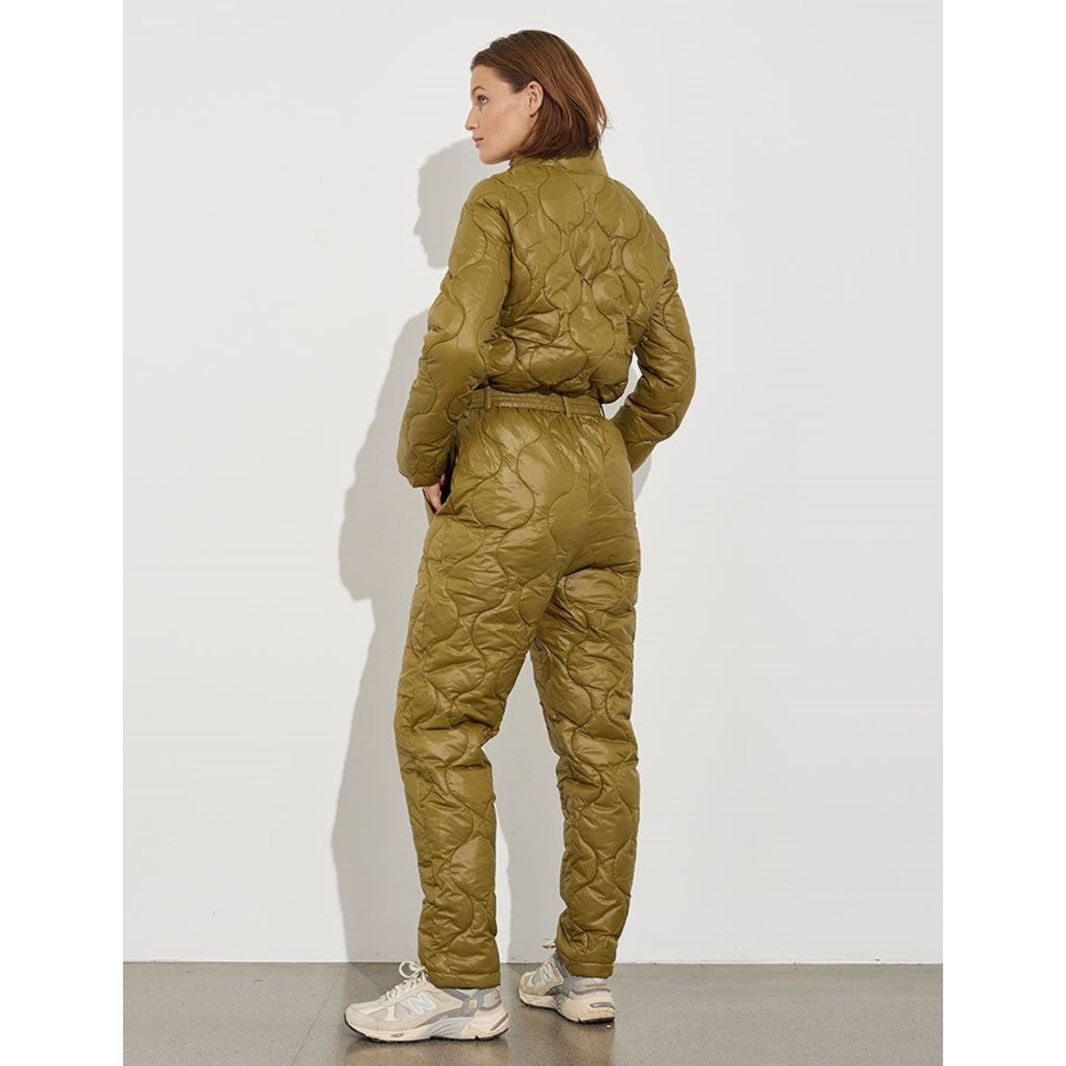 Global Funk Elaine-G Ferry Skianzug Overall Olive