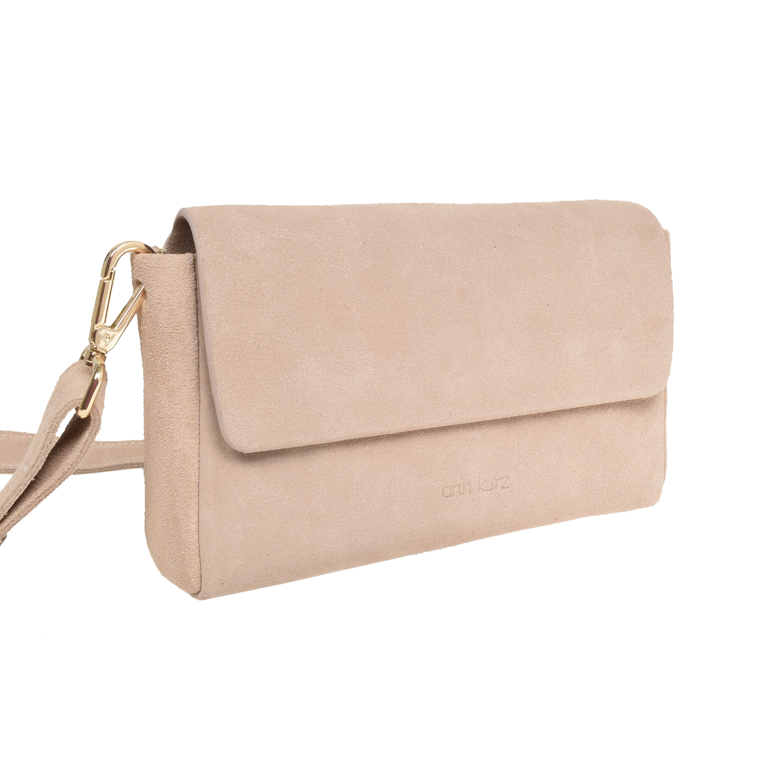 Ann Kurz Pack Large Umhängetasche in Beige von Ann Kurz Seite