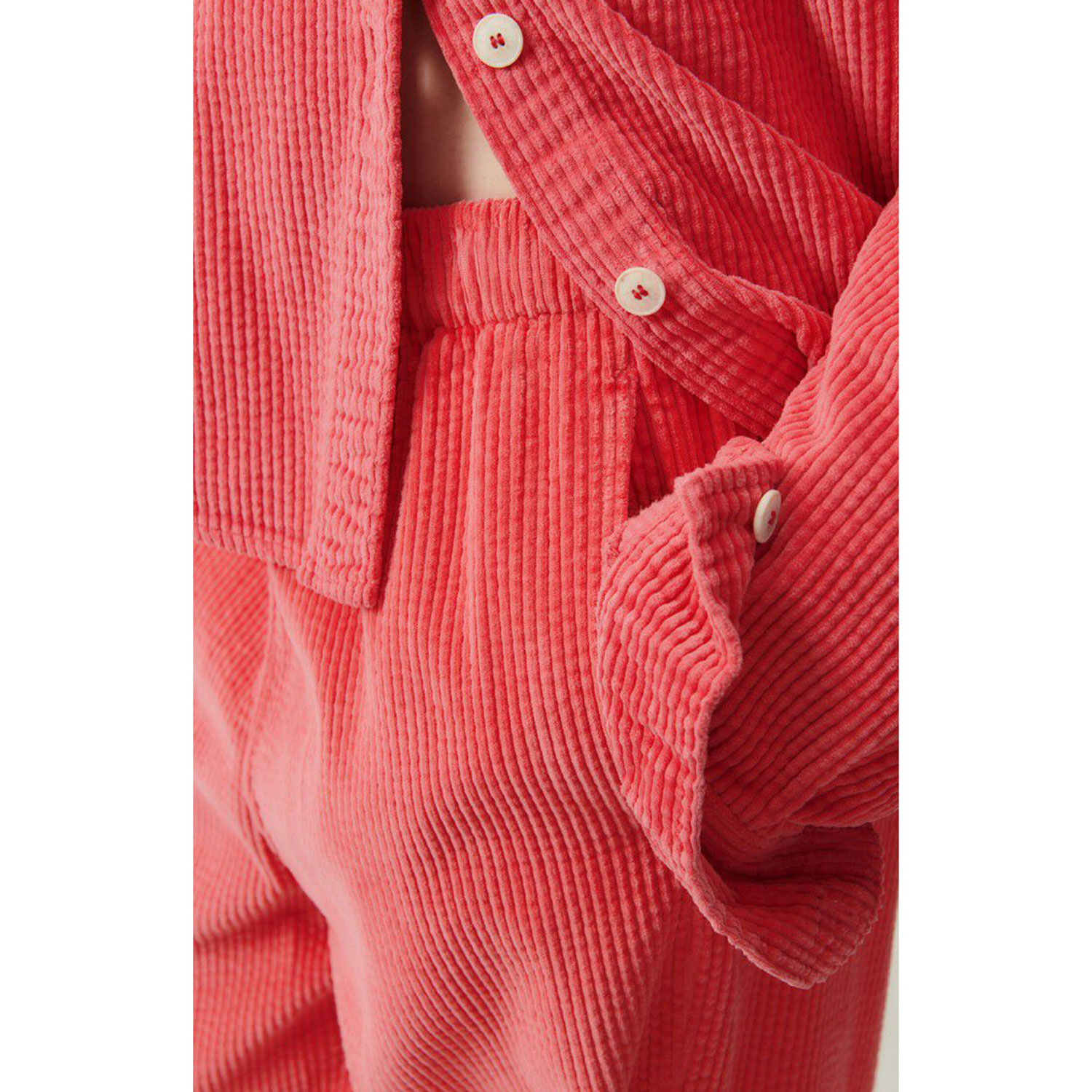 American Vintage Padow American Vintage Hose Rot Pink Model Detail