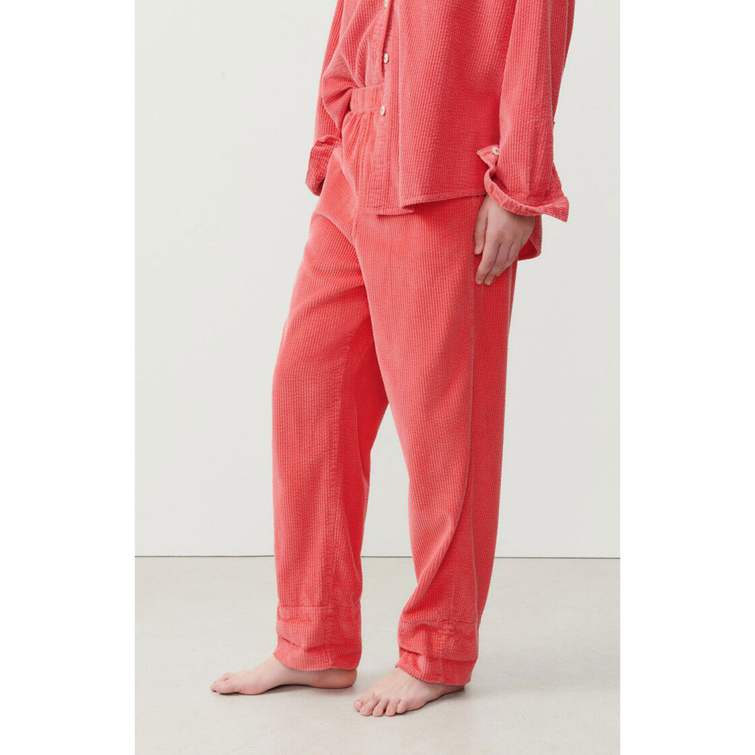 American Vintage Padow American Vintage Hose Rot Pink Model seite