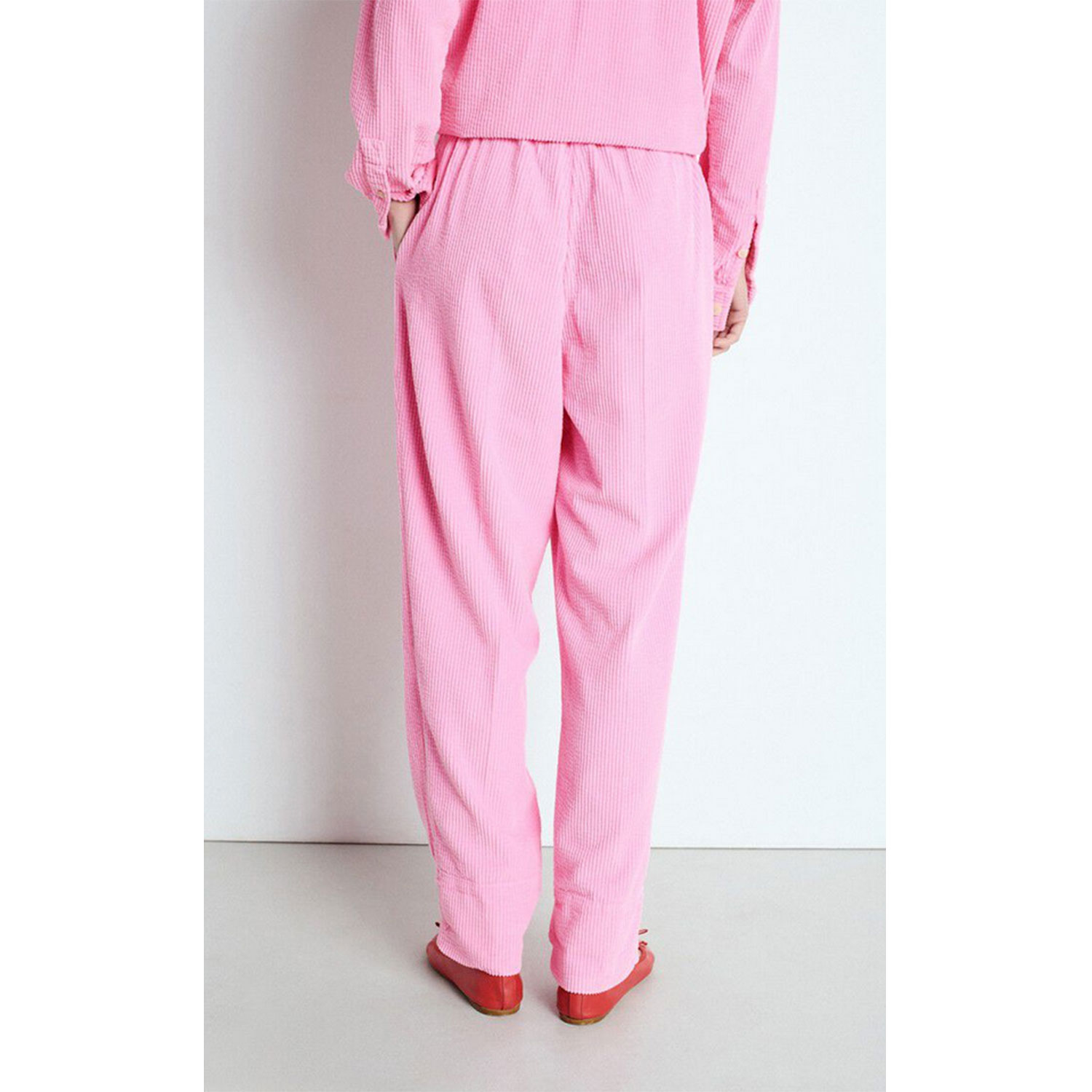 American Vintage Padow Hose in Pink von American Vintage Model hinten