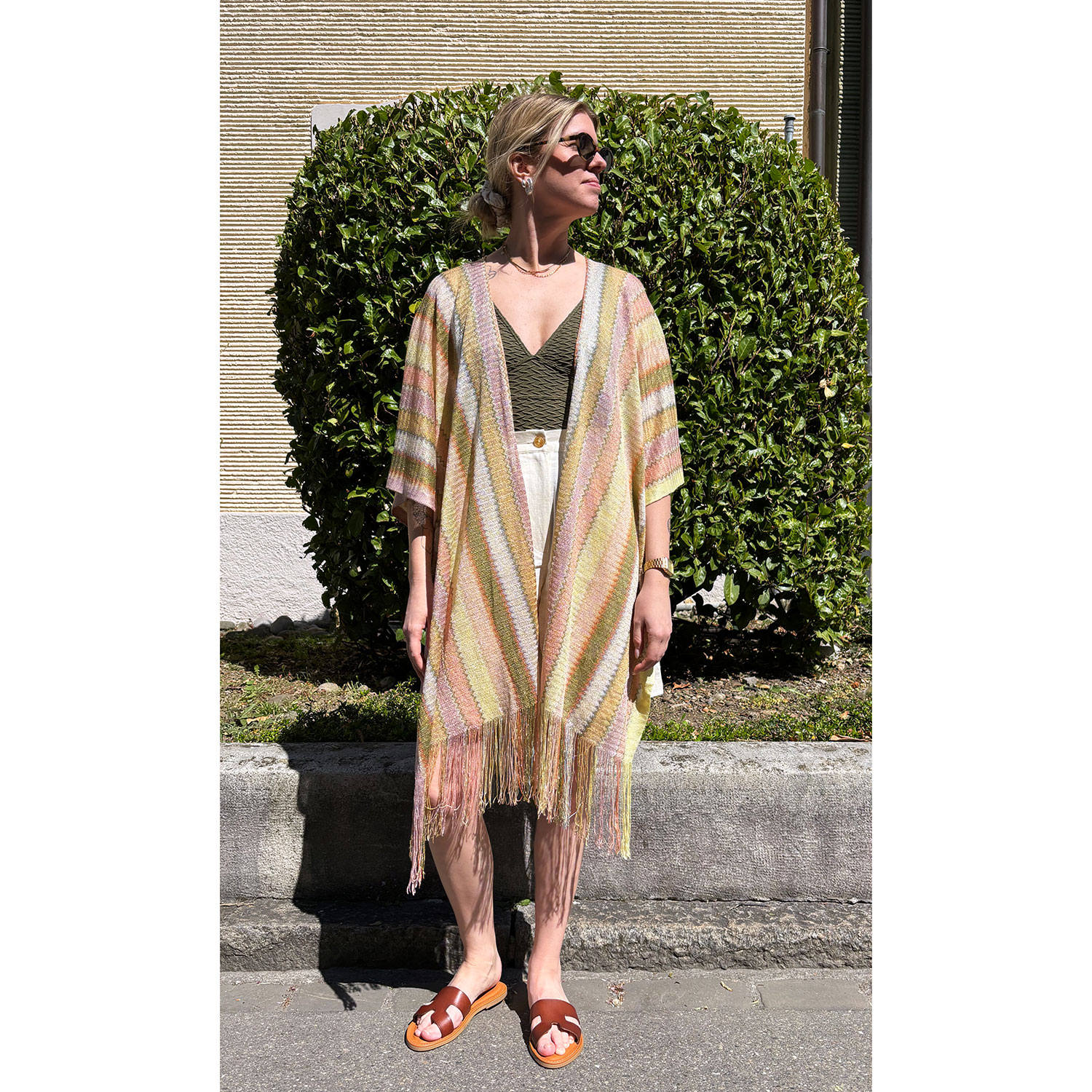 La Garçonne Accessoires Pamela Kimono Multi